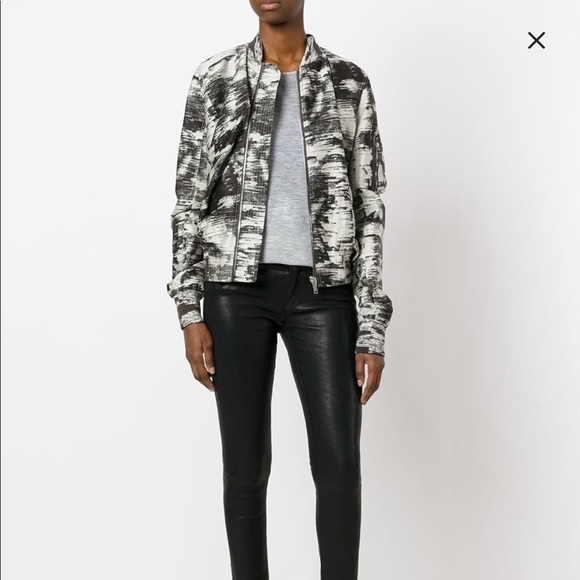Rick Owens Swoop bomber jacket. New/ Never worn!!
